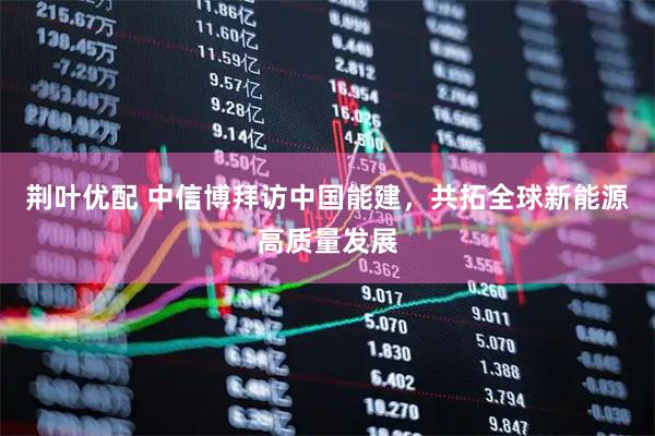 荆叶优配 中信博拜访中国能建,共拓全球新能源高质量发展